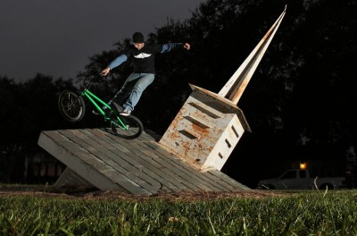 Brian Perry. church roof lawnmower